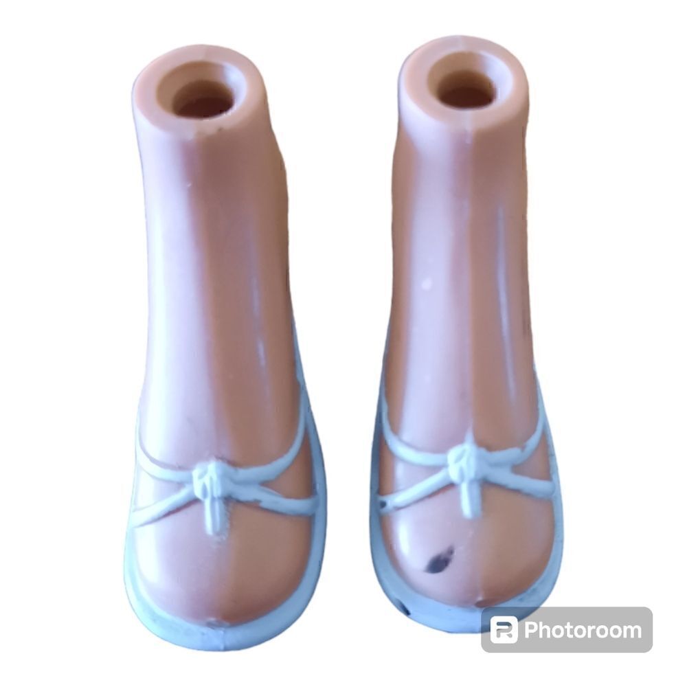 BRATZ DOLL SHOES LAST DANCE 2003 CLOE LIGHT BLUE STRAPPY HEELS